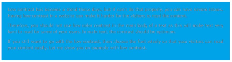 low-contrast
