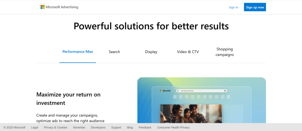 Microsoft pubCenter par Microsoft Ads