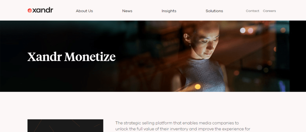Xandr Monetize